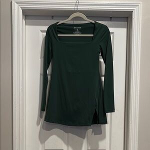 SET Active Green Sportbody Longsleeve Dress (S)